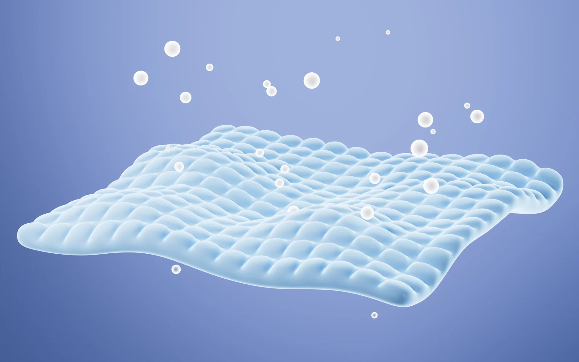 Zlive Matter distributing pressure for optimal comfort and support