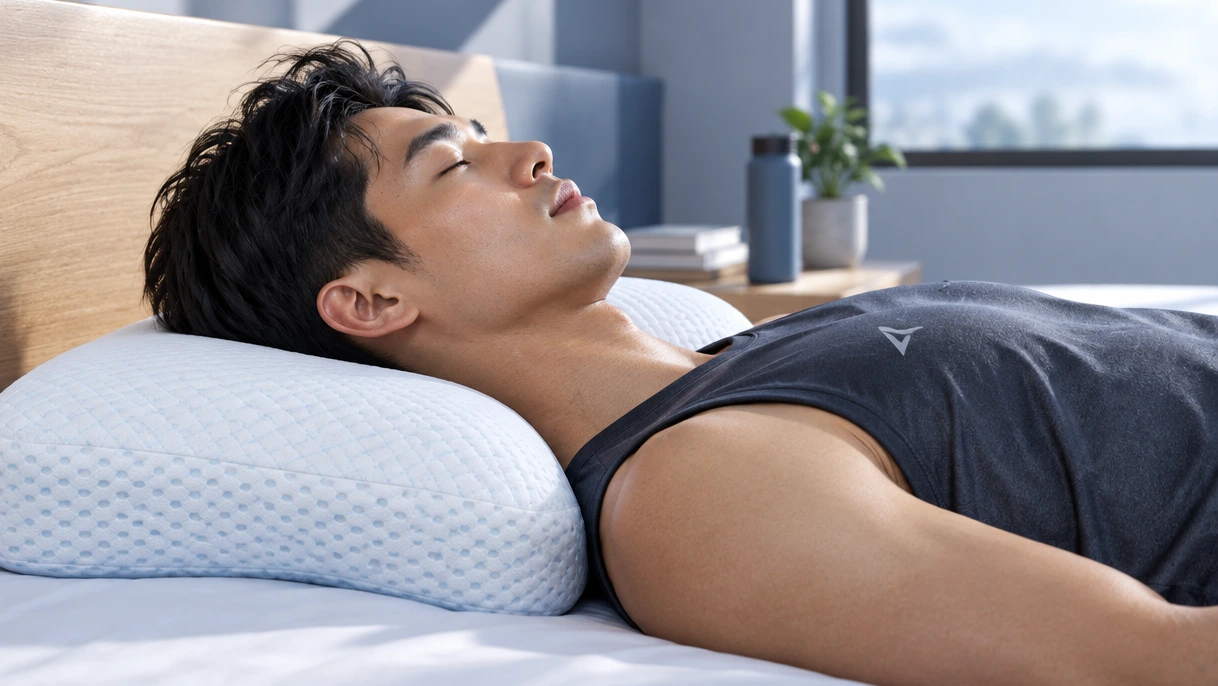 Ergonomically designed pillow